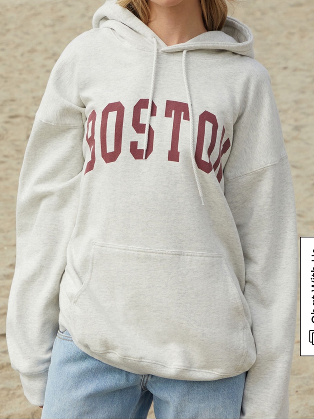 Brandy Melville Boston Oversized Hoodie
